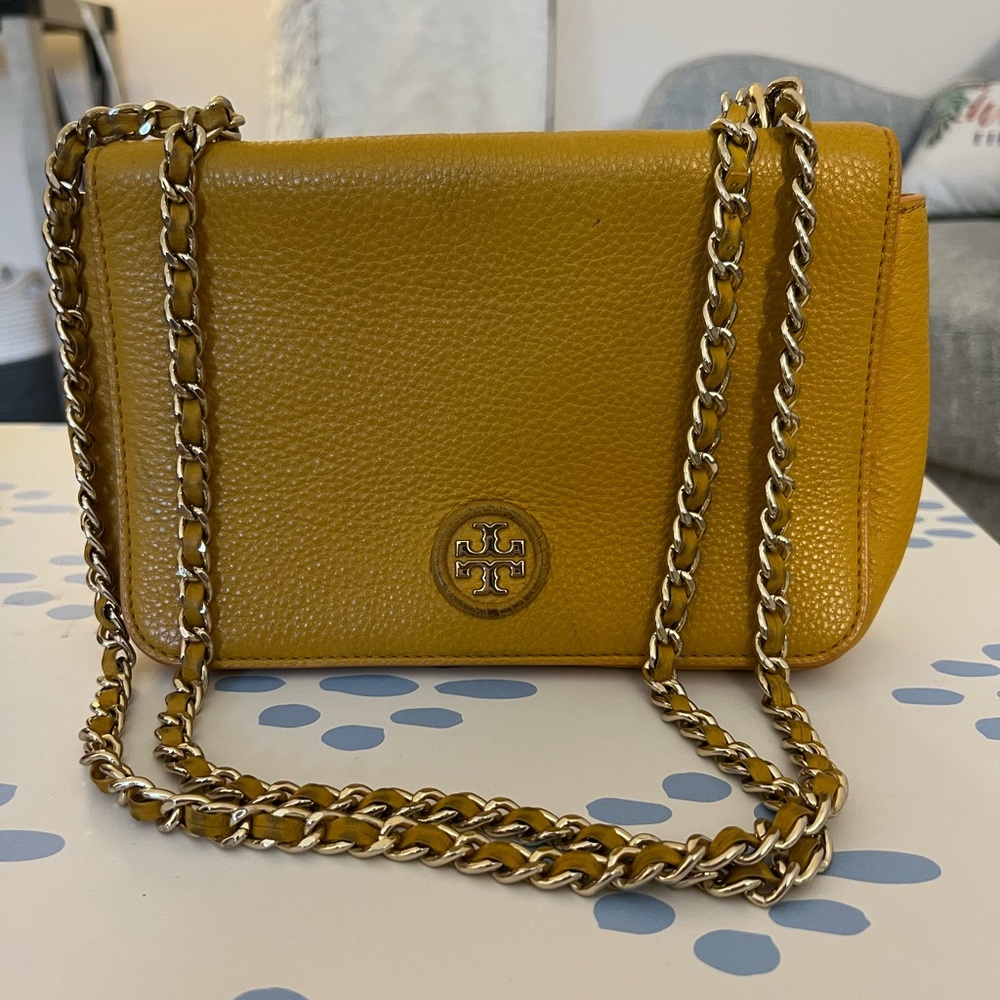 Orange Tory Burch Bag (crossbody or shoulder bag)